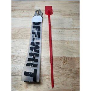 Off white key chain black